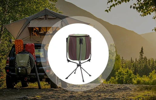Campingkoolhoge Stand